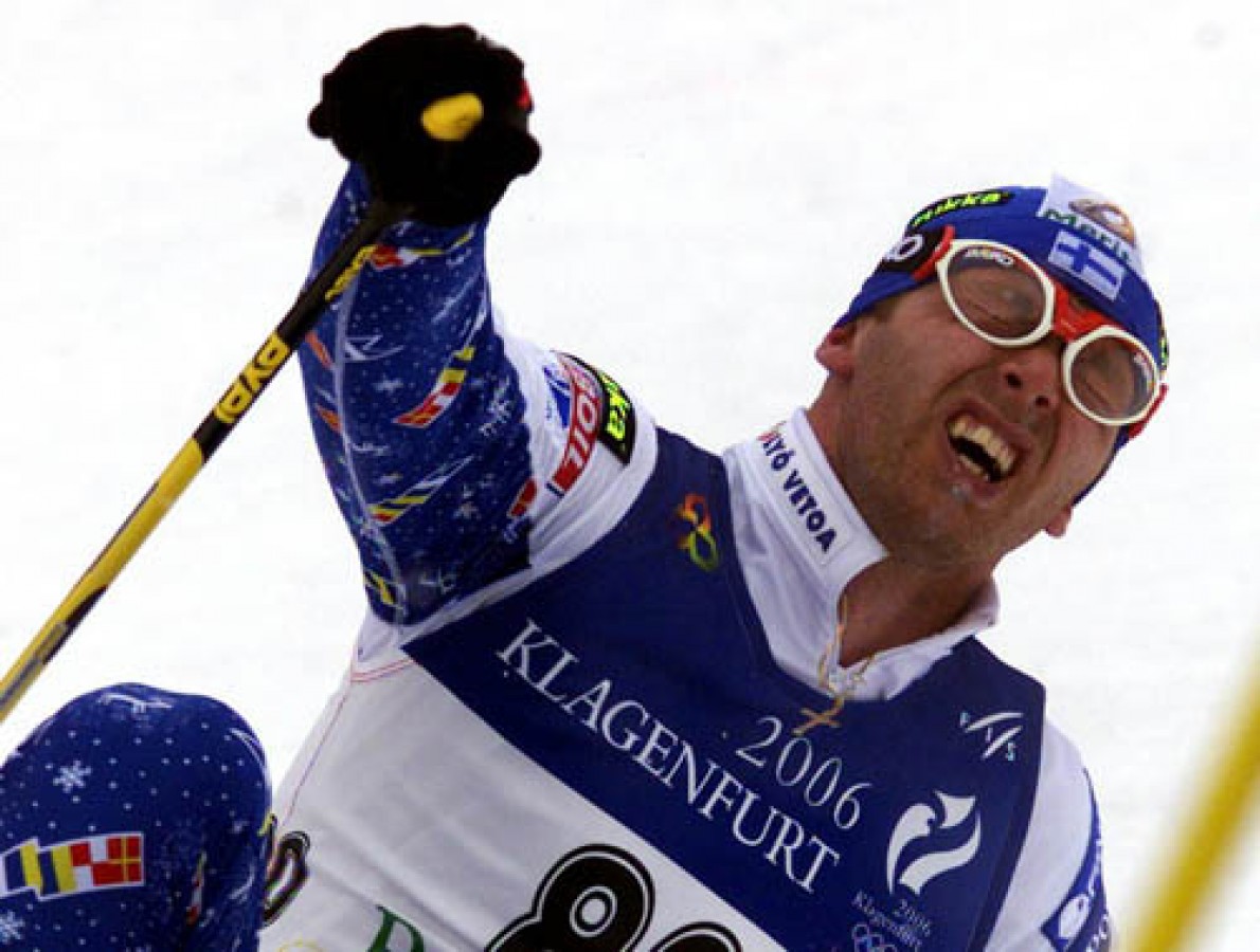 Спортсмены финляндии. Мика Мюллюля (Финляндия). Мика Мюллюля 1998. Мюллюля лыжник. Олимпийский чемпион по прыжкам на лыжах с трамплина Финн Нисканен.